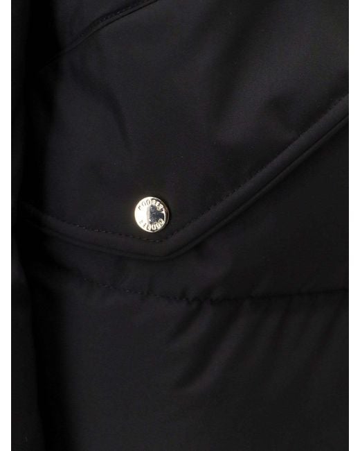 Moorer Black Attica-Stp Short Down Jacket