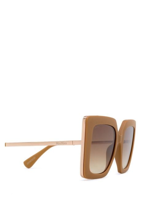 Max Mara Multicolor Square Frame Sunglasses