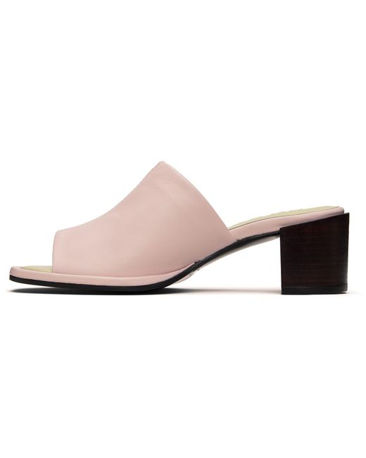 By Far Pink Francisco High-Heeled Sandals
