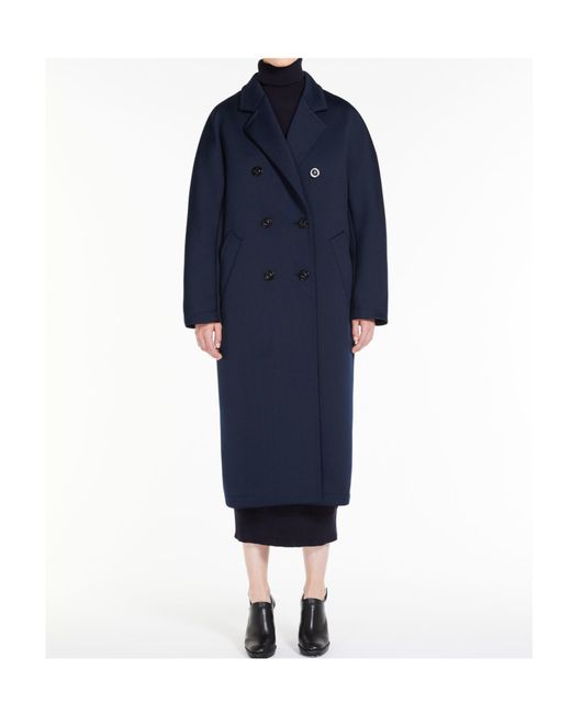 Max Mara Blue Logo Coat