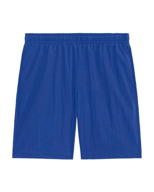 Givenchy Blue Long Swim Shorts for men