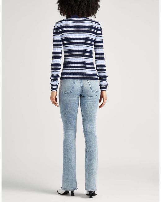 MAX&Co. Blue Striped Jumper