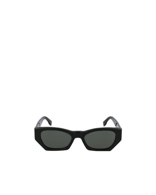 Retrosuperfuture Black Logo Sunglasses for men