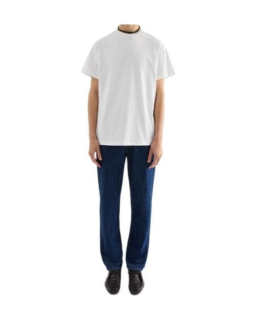 Jil Sander White 3-Pack Short-Sleeved T-Shirt Set for men