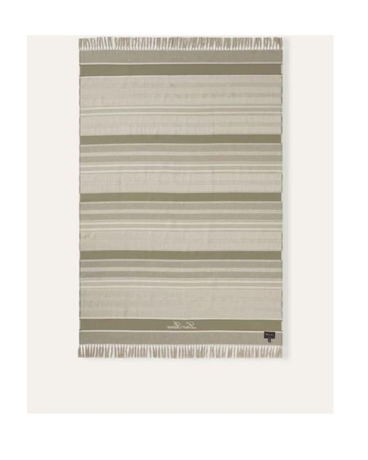 Loro Piana Natural Marina Logo Beach Towel