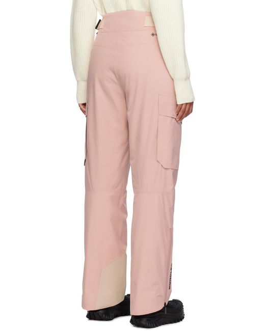 Moncler Pink Grenoble Padded Gore-Tex Ski Pants