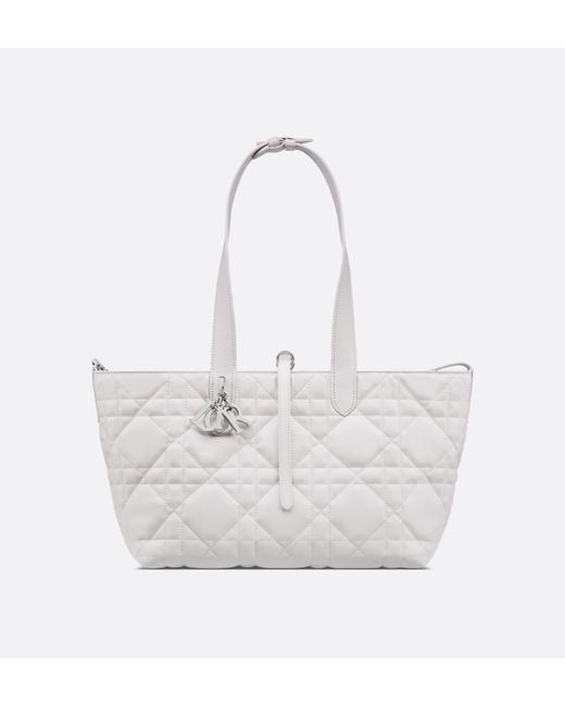 Dior White Medium Toujours Bag