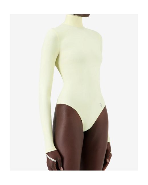Coperni White Second Skin Bodysuit