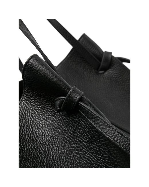 Yuzefi Black Double-Handled Handbag