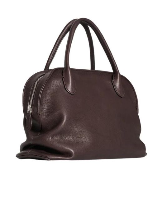 The Row Brown Agnes 12 Bag
