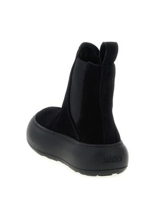 Moschino Black Ollie Sneakers
