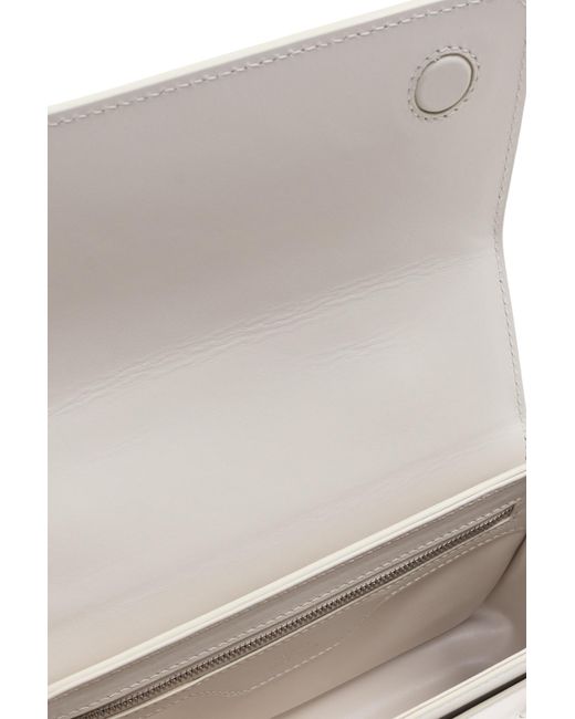 Amiri White Logo Plaque Handbag