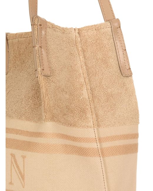 Balmain Natural Medium Release Tote Bag