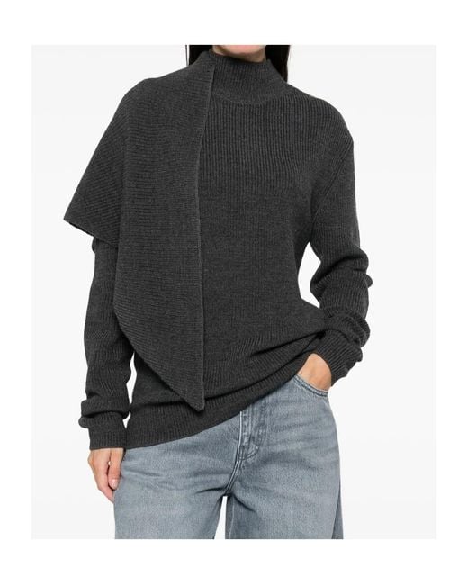 Entire studios Black High-Neck Sweater for men