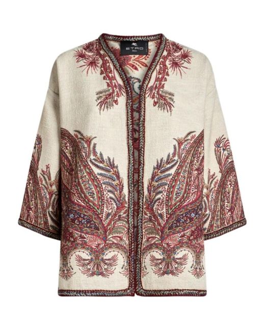 Etro Brown Capes