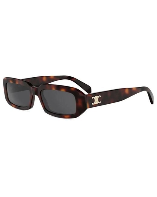 Céline White Full-Rim Sunglasses for men