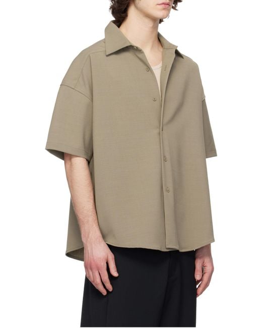 Entire studios Gray Short-Sleeved Shirt for men