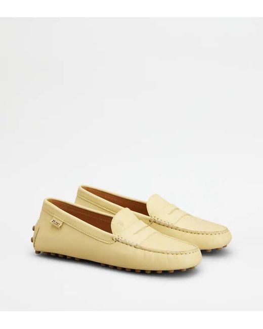 Tod's Natural Gommino Driving Shoes