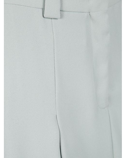 N°21 Gray Pleated Midi Skirt