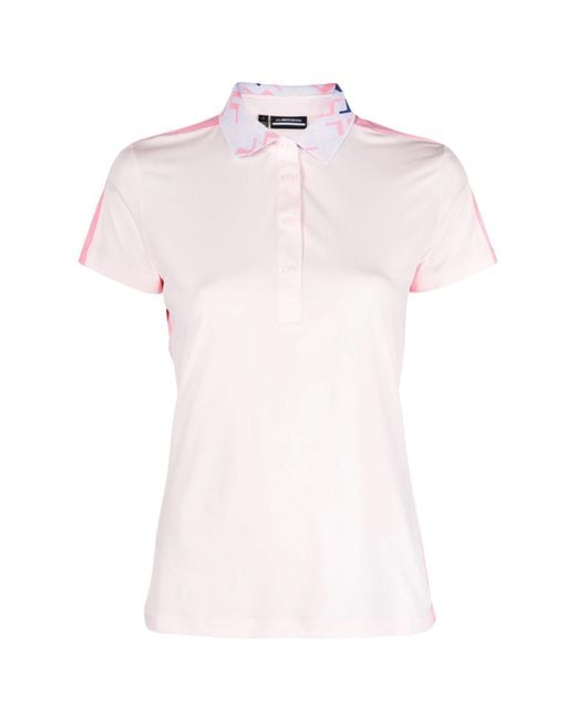 J.Lindeberg Pink Tilda Polo Shirt