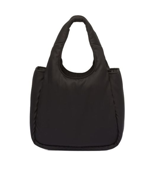 Prada Black Soft Padded Re-Nylon Mini-Bag