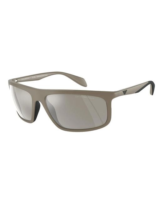 Emporio Armani Multicolor Aviator-Frame Sunglasses for men