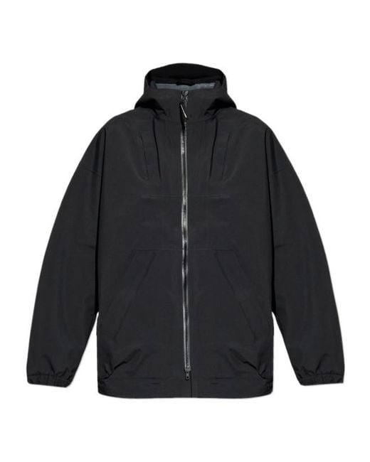 Y-3 Blue Gore-Tex Hard Shell Oversize Jacket for men