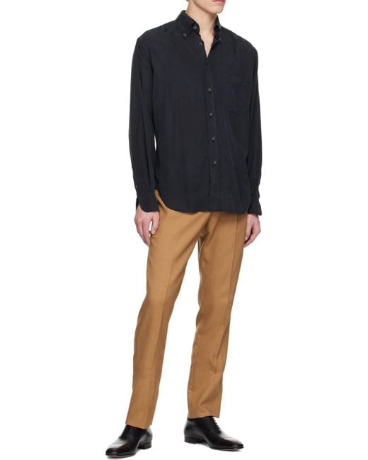Christian Louboutin Black Greggo Oxford Shoes for men