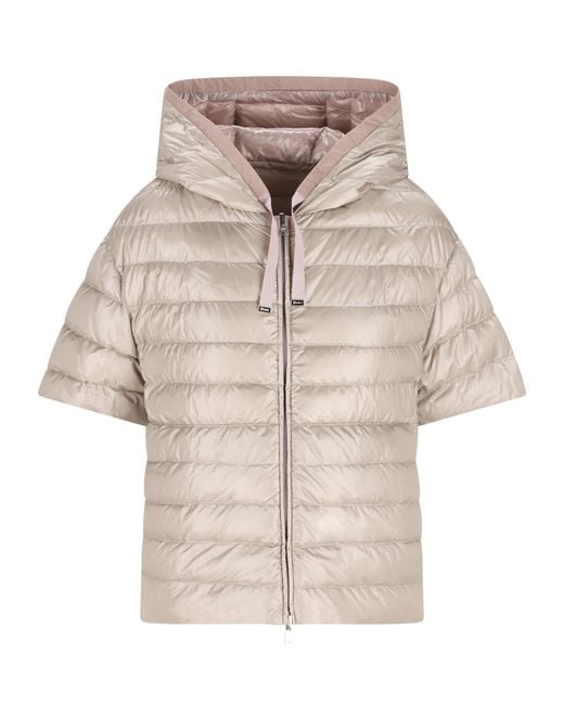 Herno Multicolor Zip-Up Drawsting Reversible Jacket