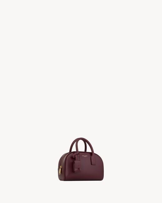 Saint Laurent Purple Sac De Jour Boston Mini Shoulder Bag