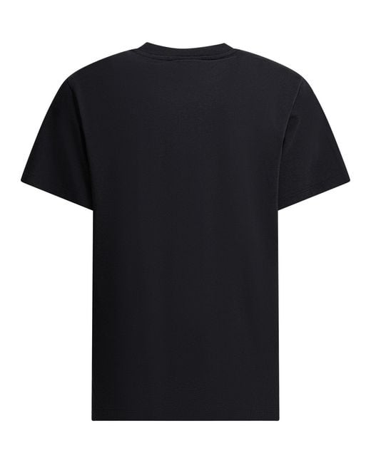 Ganni Black "Bear Comic Teddy" T-Shirt