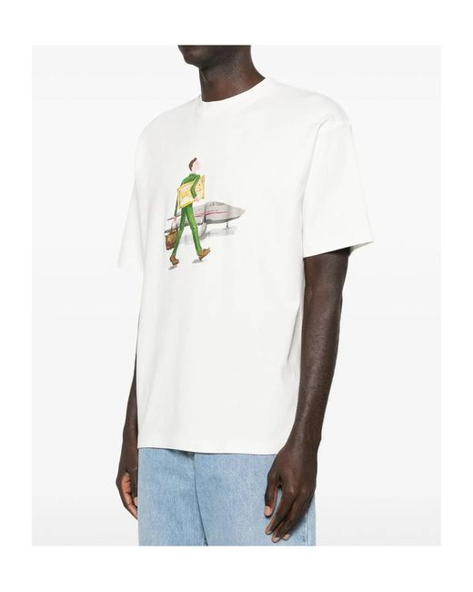 Drole de Monsieur White Drôle De Monsieur L'Homme Au Tableau T-Shirt for men