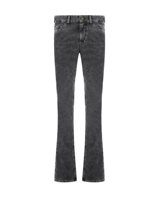 Isabel Marant Gray Étoile Leniya Corduroy Trousers