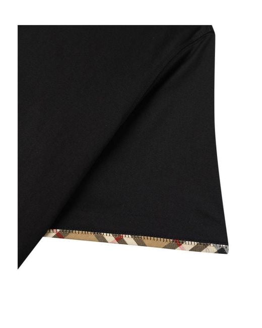 Burberry Black Short-Sleeved T-Shirt for men