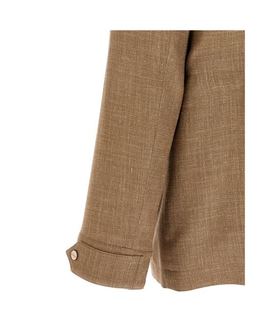 Herno Brown Field Saharan Jacket