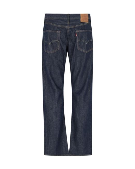 Levi's Blue Logo Five-Pocket Denim Trousers for men