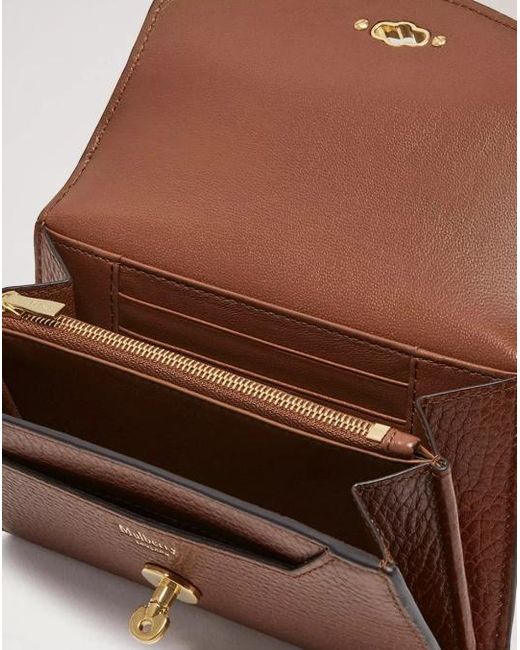 Mulberry Brown Medium Leather Darley Wallet