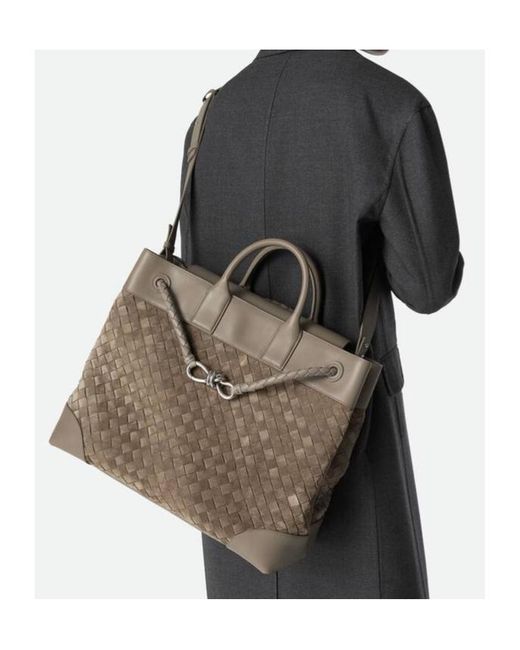 Bottega Veneta Brown Andiamo Voyager for men
