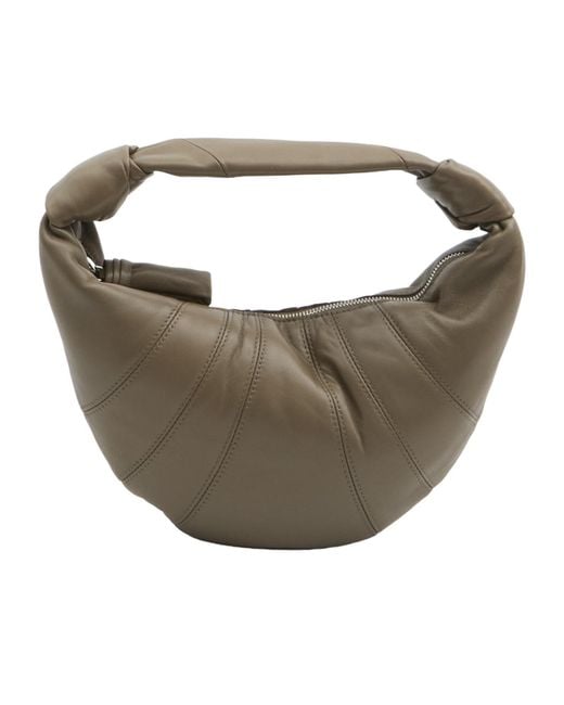 Lemaire Natural Fortune Croissant Mini Top Handle Bag