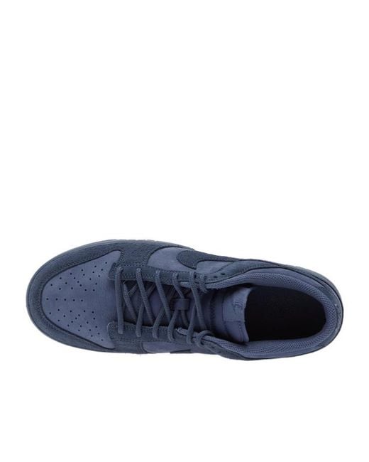 Nike Blue Dunk Low Retro Se Sneakers for men