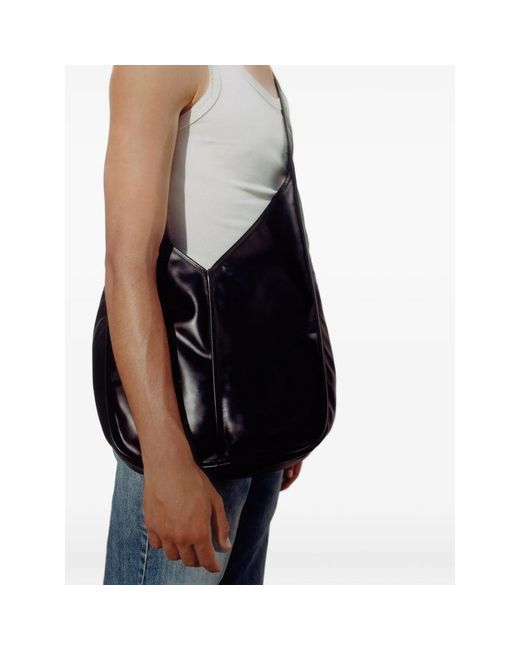 Hereu Black Calella Shoulder Bag