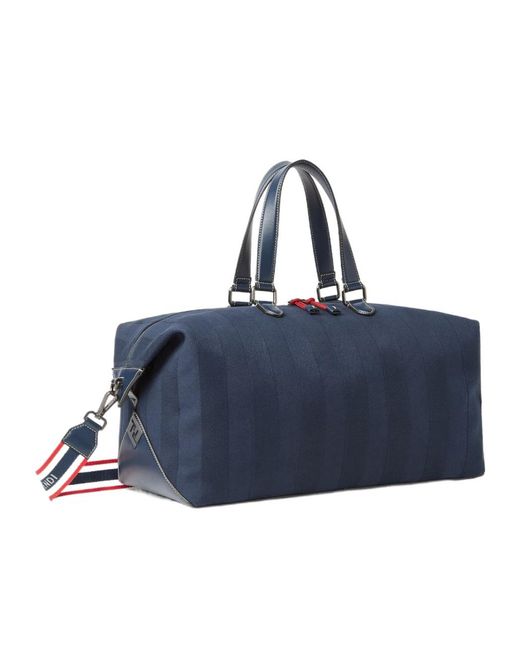 Fendi Blue Lui 45 Medium Duffel Bag for men