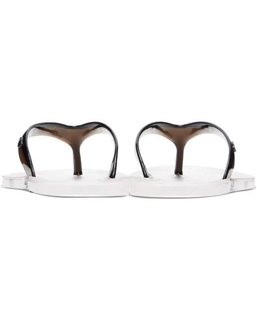 Ancient Greek Sandals Brown Jelly Flip-Flops
