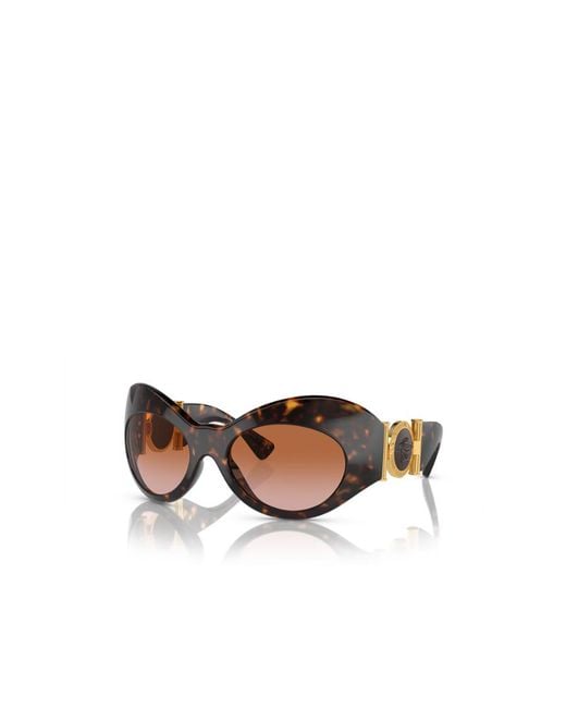 Versace Multicolor Eyewear Irregular Frame Sunglasses
