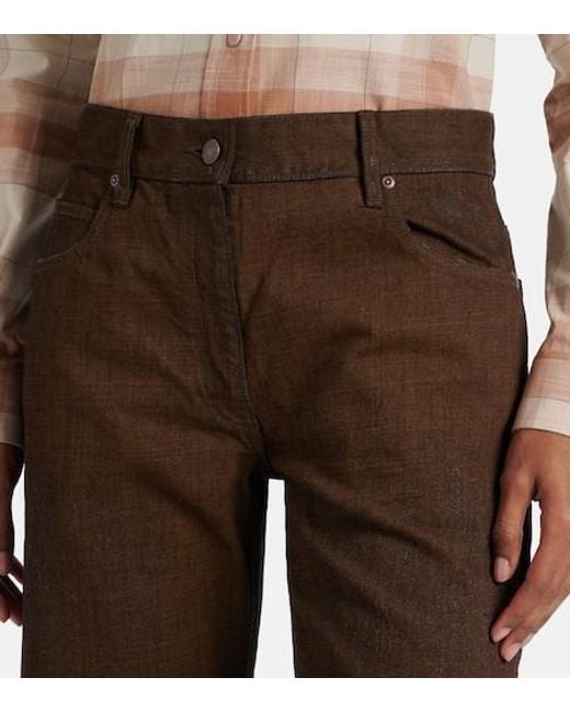 Calvin Klein Brown Straight Jeans
