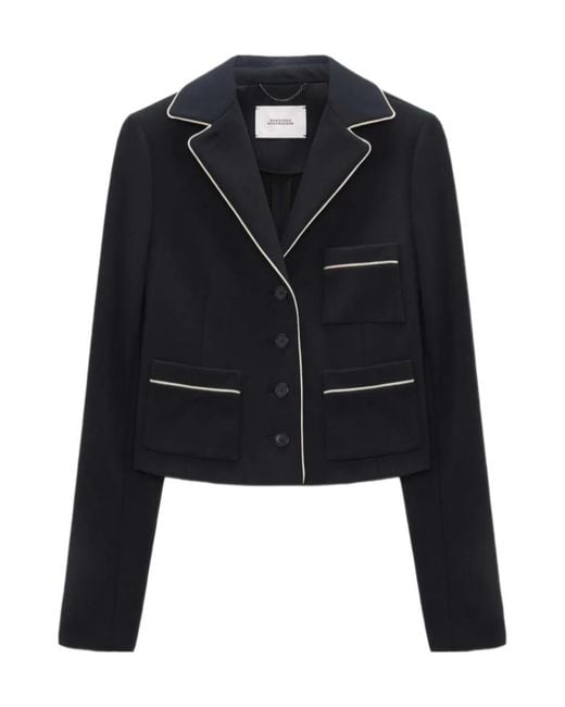 Dorothee Schumacher Black Long-Sleeve Blazer