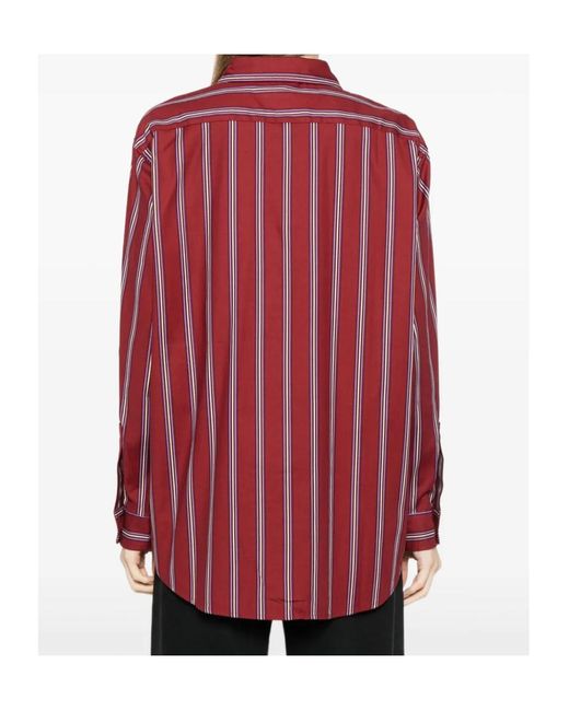 Reformation Red Eli Shirt