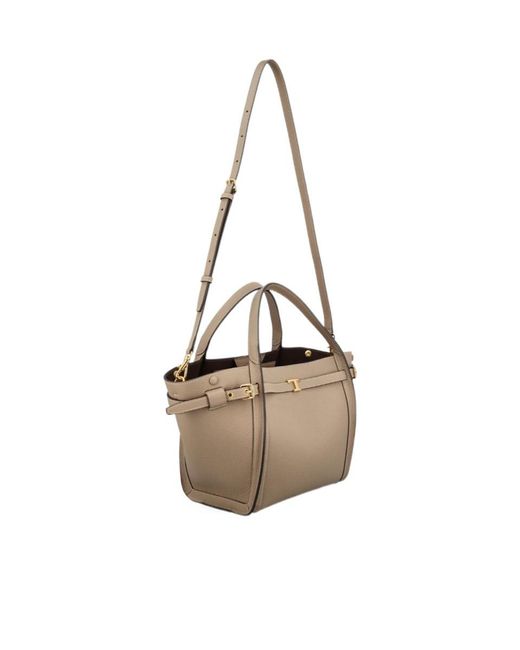 Tod's Metallic T-Palque Top Handle Bag