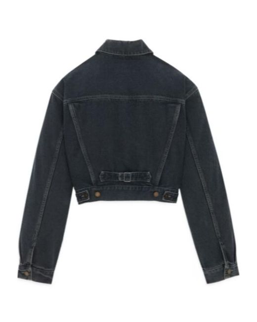 Saint Laurent Blue 80's Denim Jacket