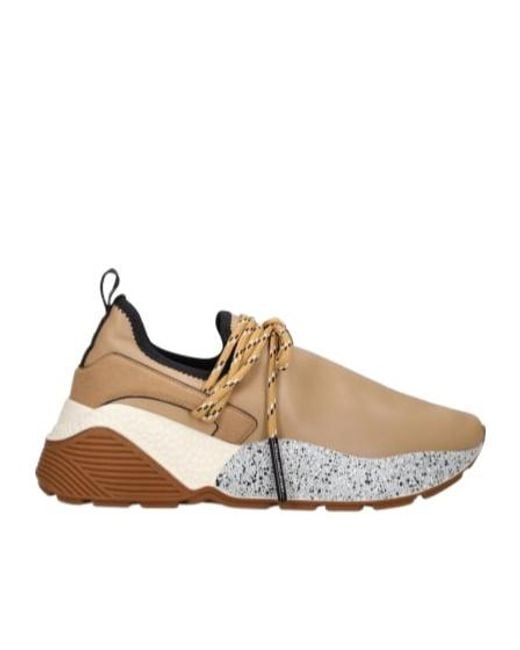 Stella McCartney Natural Eclypse Low-Top Sneakers